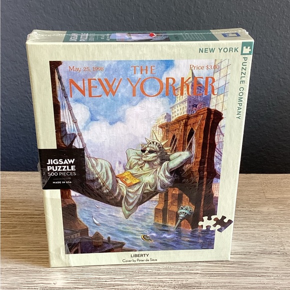 New York Puzzle Company Other - 🆕 The New Yorker Liberty Jigsaw Puzzle - 500 Pieces